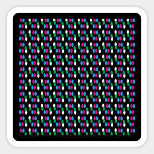 Colorful abstract pattern Sticker